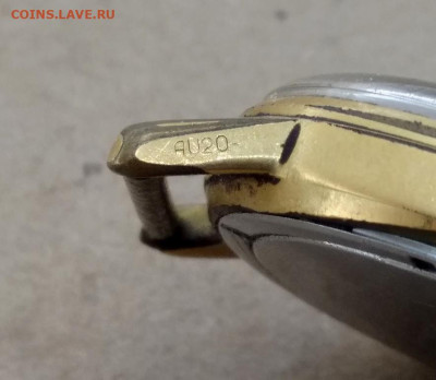 Часы Восток АU 20 позолота , рабочие - 254
