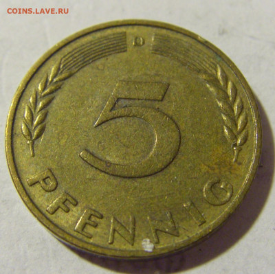 5 пфеннигов 1966 D ФРГ №1а 12.11.2022 22:00 МСК - CIMG4541.JPG