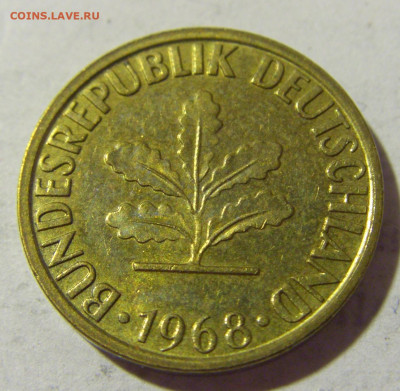 5 пфеннигов 1968 F ФРГ №1а 12.11.2022 22:00 МСК - CIMG4563.JPG