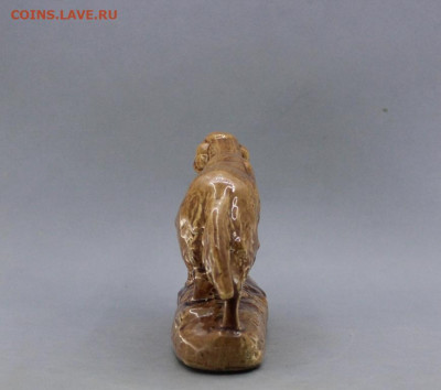 Статуэтка ,, Сеттер ,, Майолика Гжель , авт Кардашов - 1696.JPG
