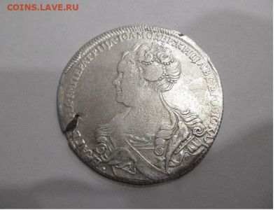Рубль 1726 года . Предпродажная оценка - 26 2