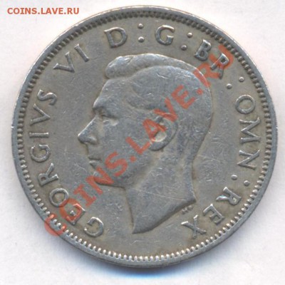 Великобритания 2 шиллинга 1951 г.До 4.12.11 г. 21-00 МСК. - 2 шилл