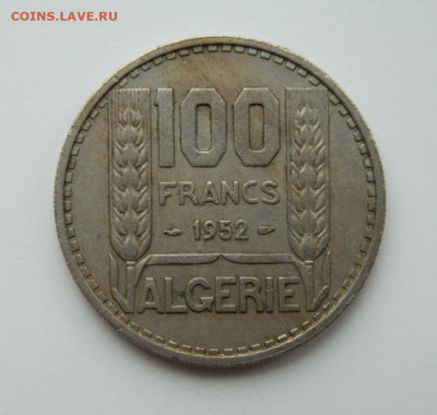 Французский Алжир 100 франков 1952 г. до 14.11.22 - DSCN4126.JPG