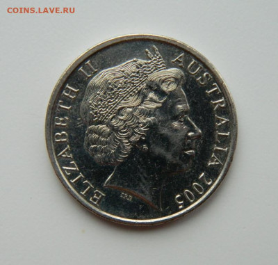 Австралия 20 центов 2005 г. (Юбилейная) до 14.11.22 - DSCN4129.JPG