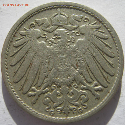  Империя 10 пфеннигов 1905 G до 11.11. - IMG_8232.JPG