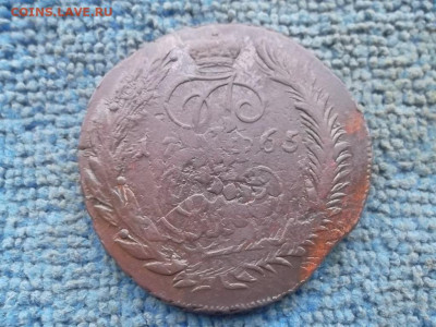 5 копеек 1765 СПМ (перечекан) до 10.11.2022 г. - SAM_6280.JPG