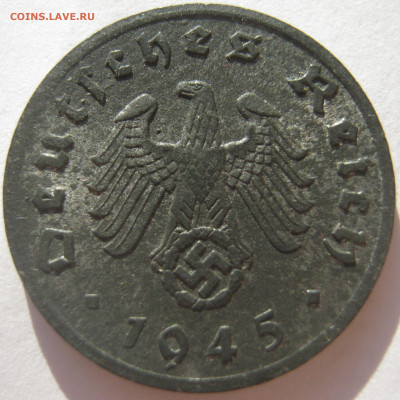  3 рейх 1 рейхспфенниг 1945 A до 11.11. - IMG_2423.JPG