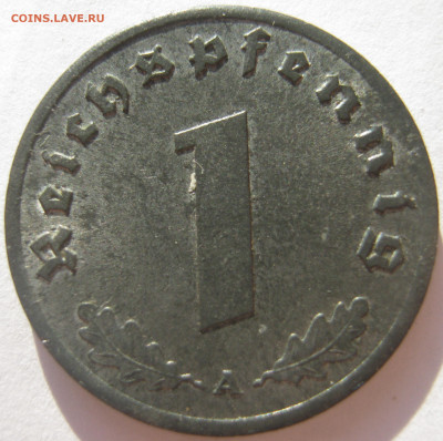  3 рейх 1 рейхспфенниг 1945 A до 11.11. - IMG_2422.JPG
