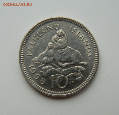 Фолклендские острова 10 пенсов 1998 г. (Фауна) до 15.11.22 - DSCN4163.JPG