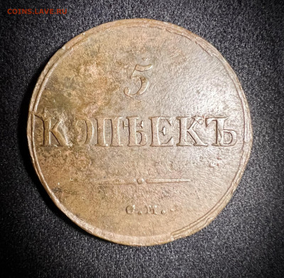 5 копеек 1835 см до 13.11.2022 - 29841291-D5F4-4AAE-85A3-C9488A61FB83