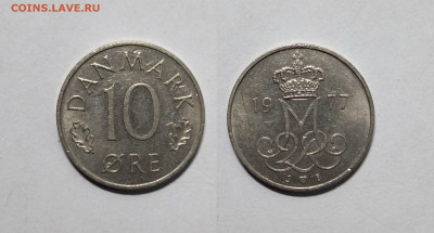 Дания 10 эйре 1977 года Маргрет II - 13.11 - IMG_20221109_065418