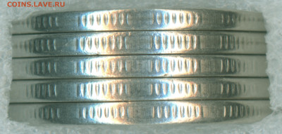 2 рубля 2013г ммд линия на гурту - Рисунок (3)