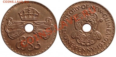 « - Мне трона не надо - любимую дай!» - guinea_1penny_1936