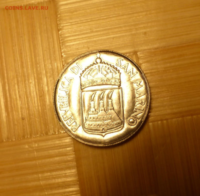 Сан- Марино, 2 лиры 1973 г. - P1060107.JPG