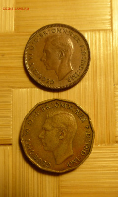 Великобритания, 6 монет. 1942-1951 гг. Блиц. - P1060442.JPG