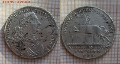 Брауншвейгский конвенционный талер 1764 года. До 17.11. в 22 - 3
