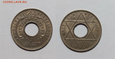10 пенни 1943 г Георг VI - 16.11 - IMG_20221111_201653