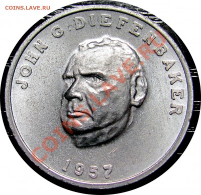 E66 Жетон John Diefenbaker, Ottawa до 09.12 в 22°° - E66 token Diefenbake_1