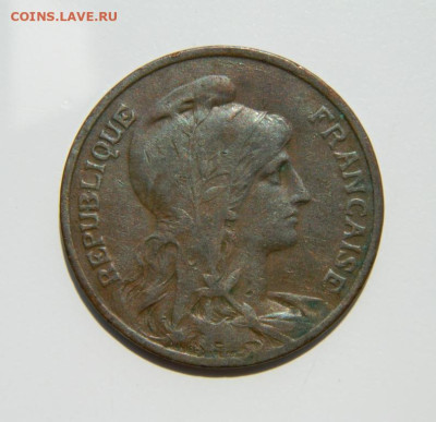 Франция 10 сантимов 1913 г. (Крупная) до 17.11.22 - DSCN1121.JPG