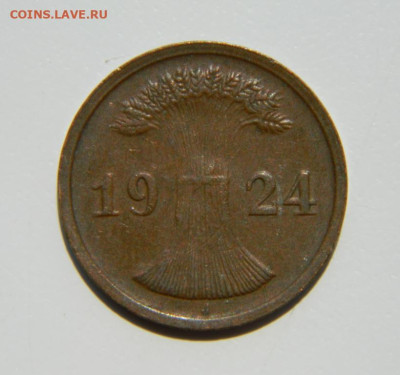 Германия 2 рейхспфеннига 1924 г. "J" до 17.11.22 - DSCN1089.JPG