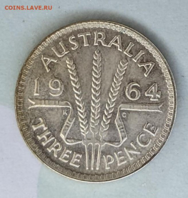 Австралия 3 пенса 1964 до 22-00 16.11 - PXL_20221113_181729254~2