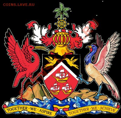 Монеты с Корабликами - Trinidad and Tobago