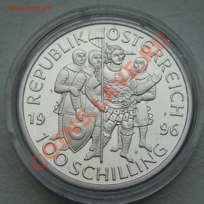 Австрия. Монеты по 100 шиллингов. Серебро - DSC02435.JPG