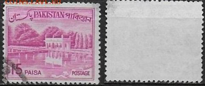 Марки Азии. Пакистан 1965. Сады Шалимар 15 р. - РК 183 (2)