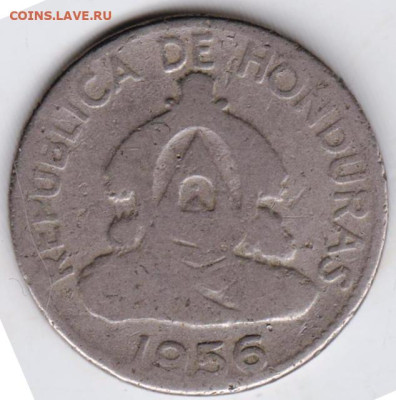 ГОНДУРАС 10 сентаво 1956 г. до 22.11.22 г. в 23.00 - 009