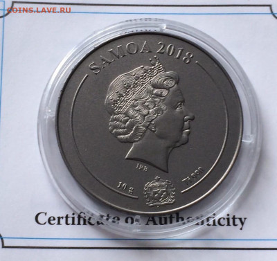 1 доллар 2018г. Моторспорт. Титан 990 проба.до 20.11.22 - 59