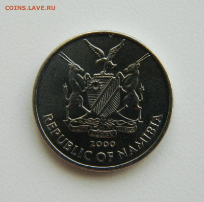 Намибия 5 центов 2000 г. (Юбилейная) Фауна до 21.11.22 - DSCN4215.JPG