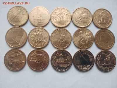 США 1 доллар инновации набор 15 монет - IMG_20221117_104546(1)