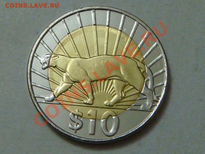 -vБ- Уругвай 10 песо 2011 бимет. до 8.12(21.00) - DSC05836.JPG