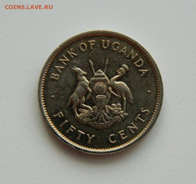 Уганда 50 центов 1976 г. (Фауна)  до 22.11.22 - DSCN4282.JPG