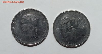 Италия 100 лир 1979 года, девушка - 20.11 - IMG_20221116_192417_1