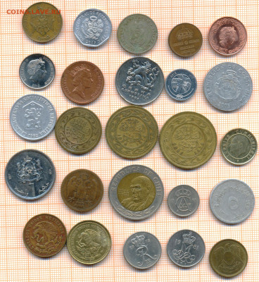 монеты разные 1 от 5 руб. фикс цена - лист 1а 001