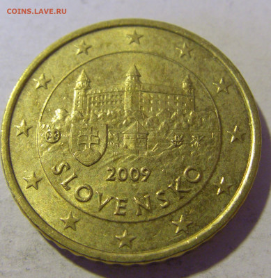 50 евроцентов 2009 Словакия №1 25.11.2022 22:00 МСК - CIMG0410.JPG