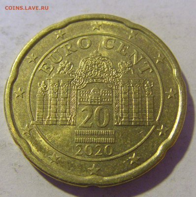 20 евроцентов 2020 Австрия №1 25.11.2022 22:00 МСК - CIMG0458.JPG