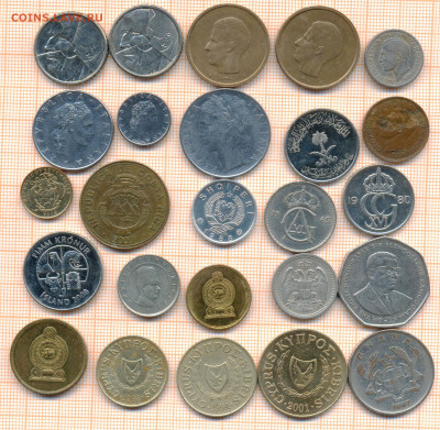 монеты разные 4 от 5 руб. фикс цена - лист 4а 001