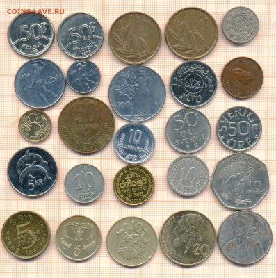 монеты разные 4 от 5 руб. фикс цена - лист 4 001