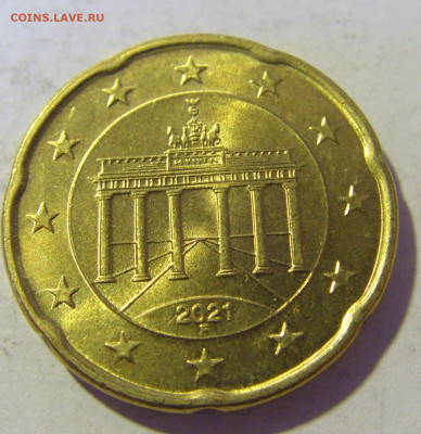20 евроцентов 2021 F Германия №1 25.11.2022 22:00 МСК - CIMG0466.JPG