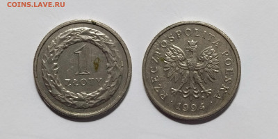 Польша 1 злотый 1994 года - 23.11 - IMG_20221118_201126