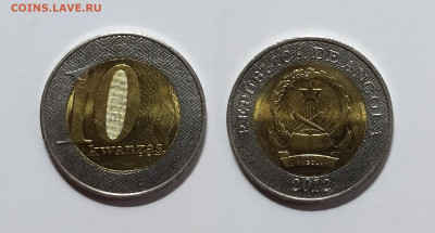 Ангола 10 кванзас 2012 года, без оборота - 23.11 - IMG_20221118_202534