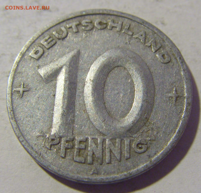 10 пфеннигов 1949 А ГДР №1 26.11.2022 22:00 МСК - CIMG0827.JPG