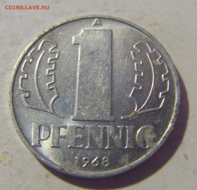 1 пфенниг 1968 А ГДР №1 26.11.2022 22:00 МСК - CIMG0839.JPG