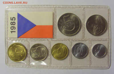 Набор 5 кр - 5 гел 1985 Чехословакия №1 26.11.2022 22:00 МСК - CIMG1062.JPG