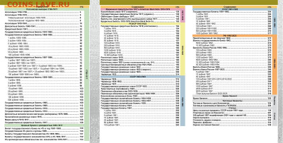 Каталог бон России 1769-2023, CoinsMoscow, фикс, НОВИНКА - содержание