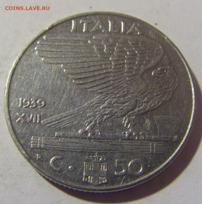 50 чентезимо 1939 Италия №1 26.11.2022 22:00 МСК - CIMG1588.JPG