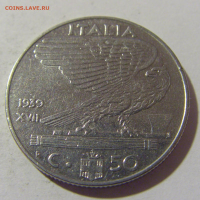 50 чентезимо 1939 Италия №2 26.11.2022 22:00 МСК - CIMG1592.JPG