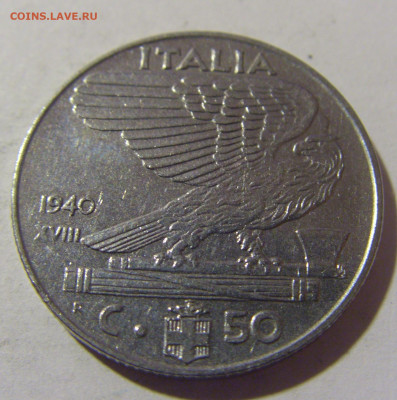 50 чентезимо 1940 Италия №1 26.11.2022 22:00 МСК - CIMG1596.JPG